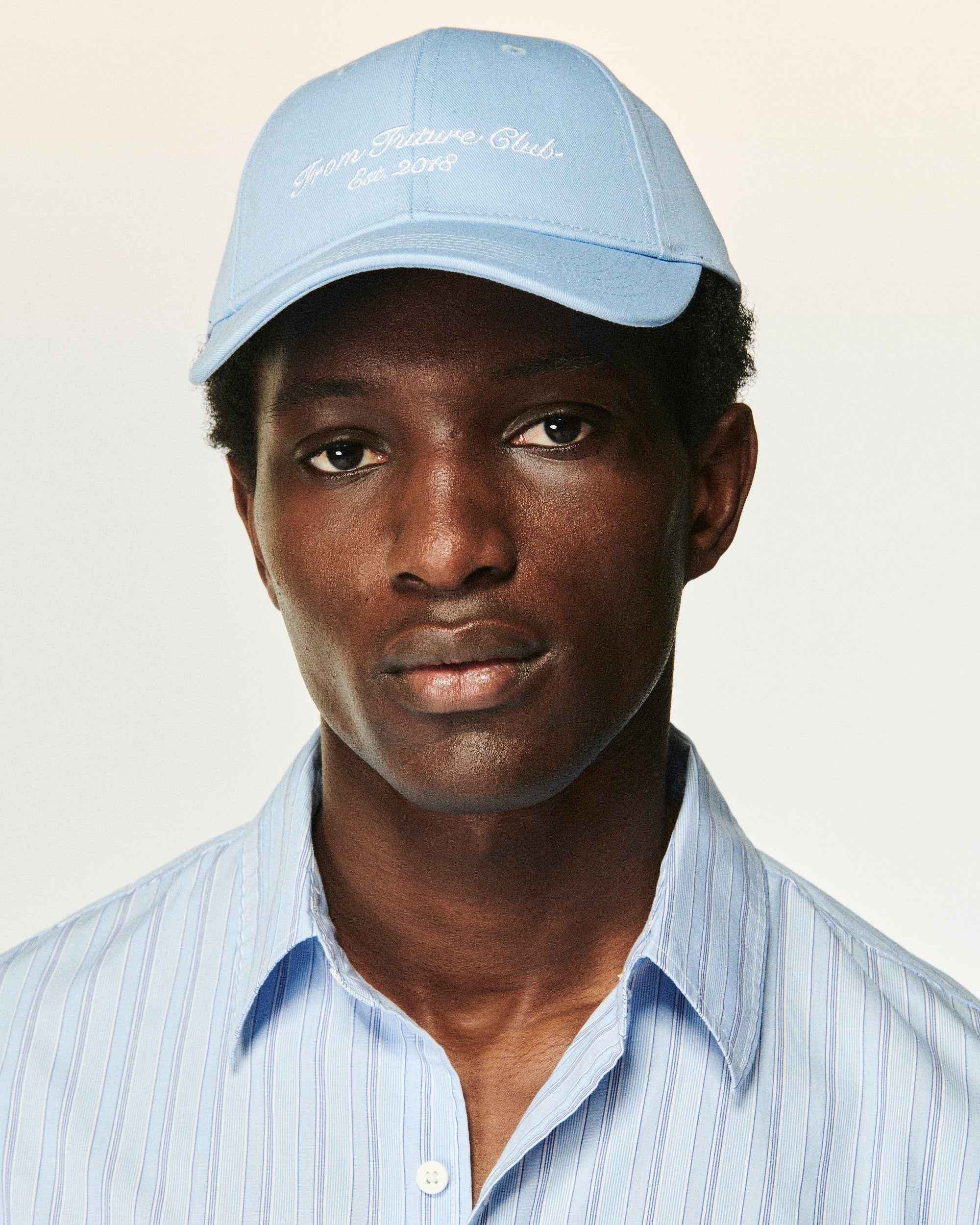 BABY BLUE / DJV / QTY : 3 / Casquette à Visière Courbée From Future Club - Baby Blue