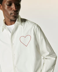 BLANC / NEW / QTY : 7 / Chemise Manches Longues Popeline - Blanc