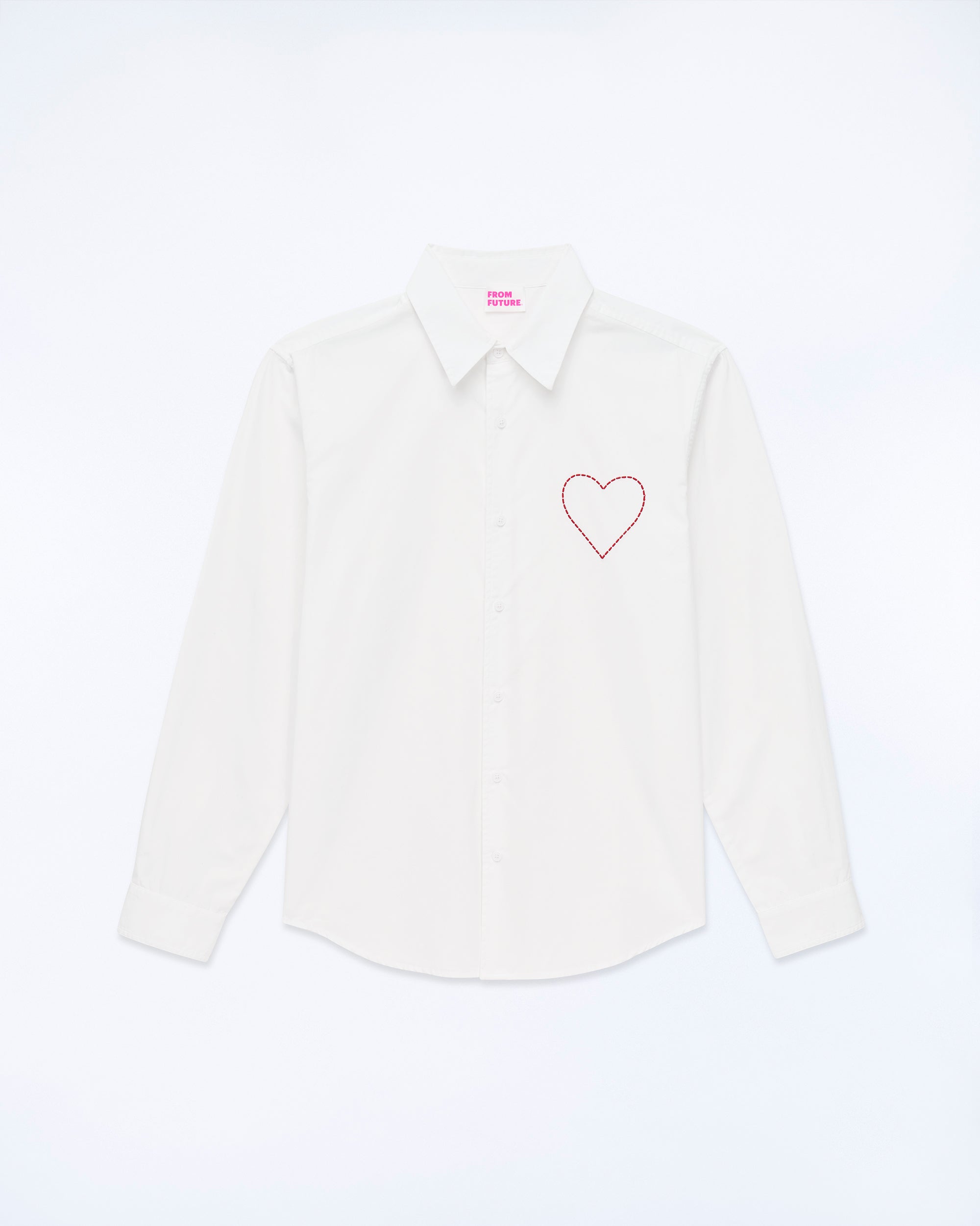 BLANC / NEW / QTY : 7 / Chemise Manches Longues Popeline - Blanc