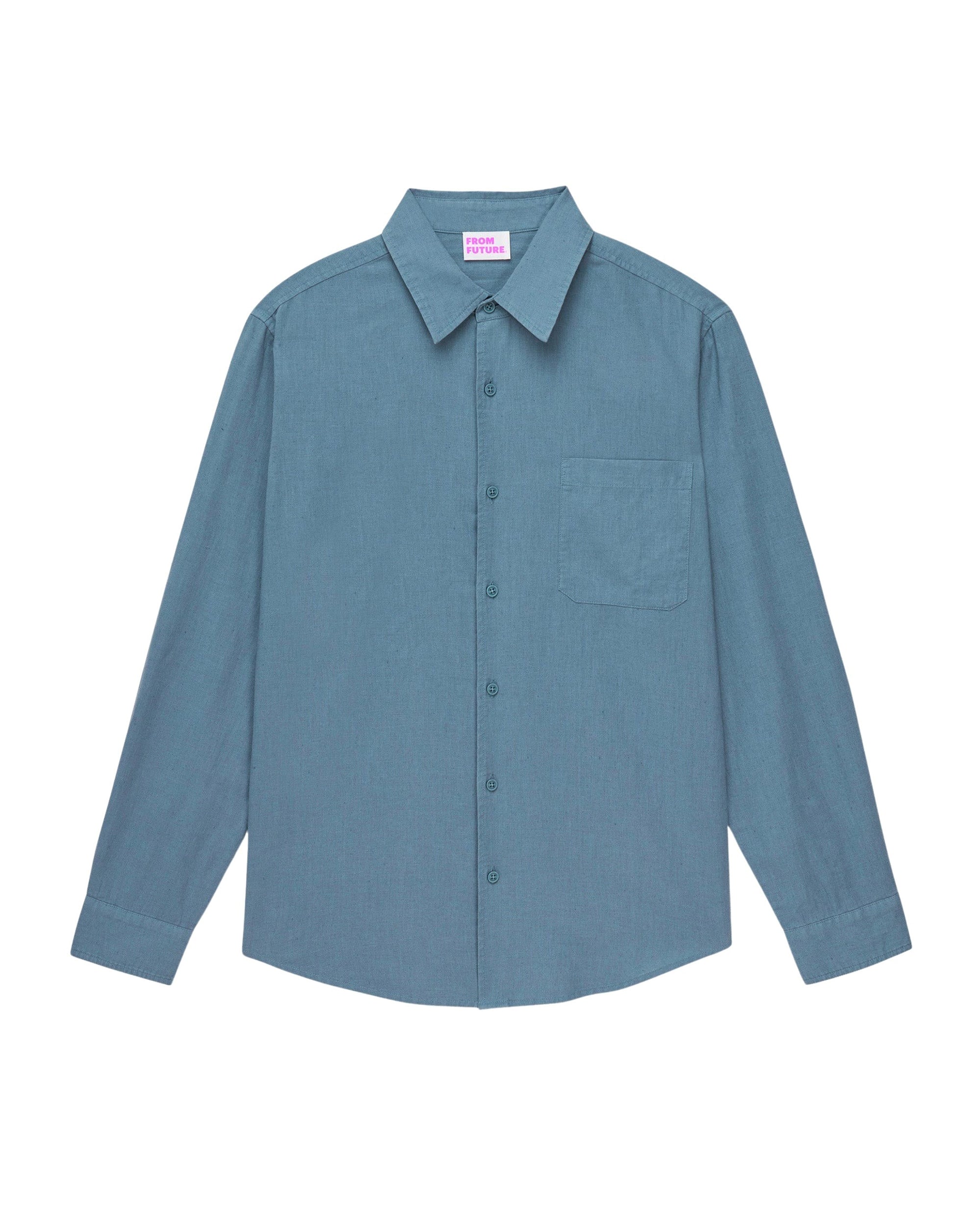 Chemise à manches longues - Blue Jean