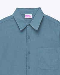 BLUE JEAN / NEW / QTY : 58 / Chemise Manches Longues Popeline - Blue Jean