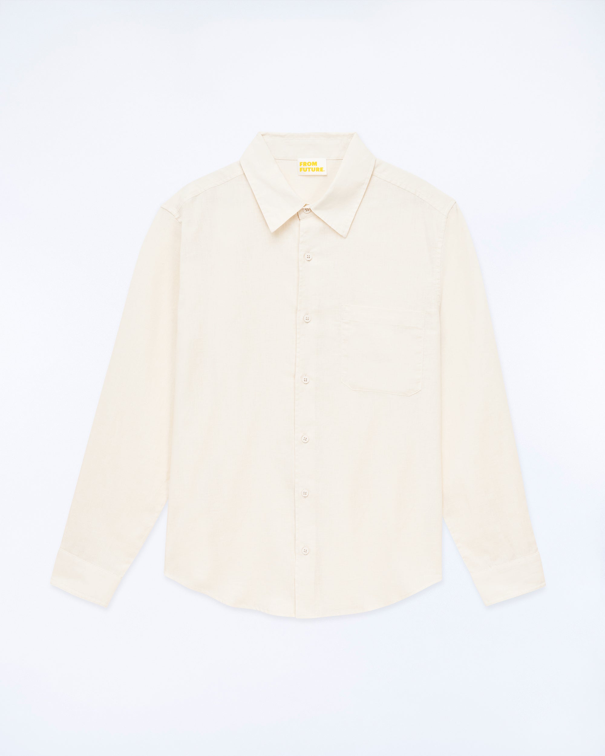 ECRU / NEW / QTY : 43 / Chemise Manches Longues - Ecru