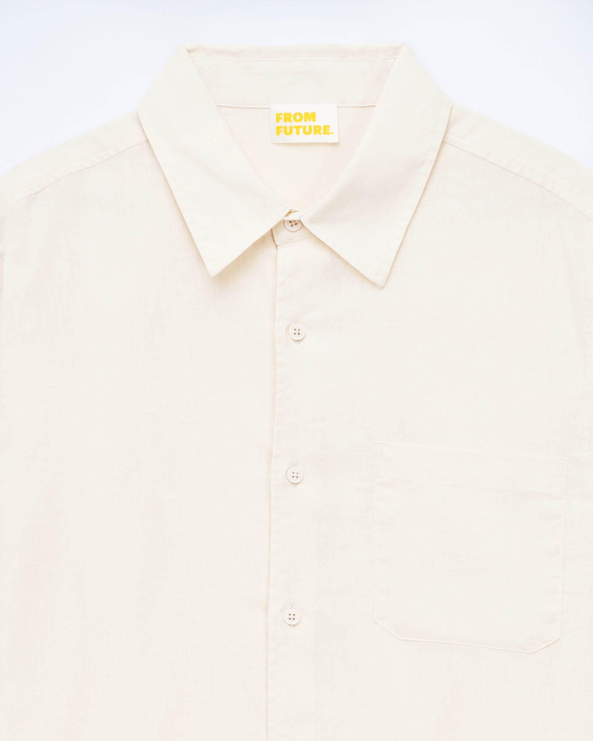 ECRU / NEW / QTY : 43 / Chemise Manches Longues - Ecru