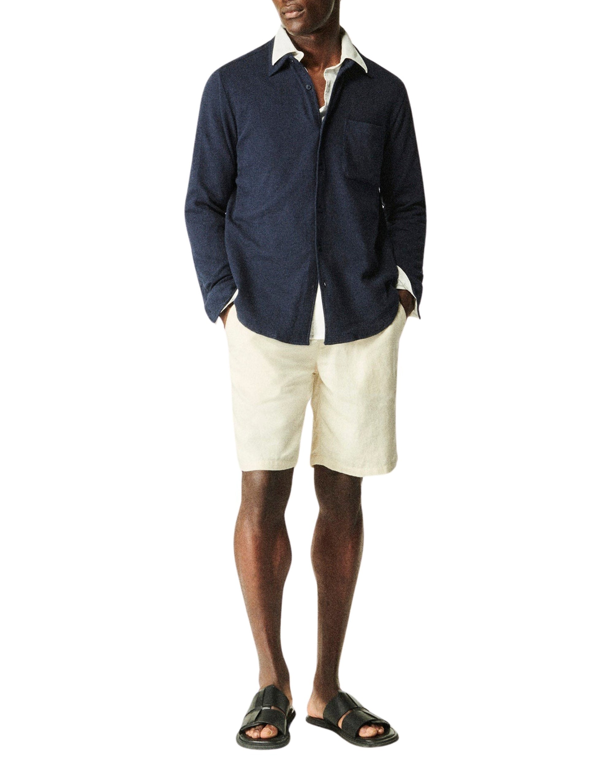 Chemise à manches longues - Navy