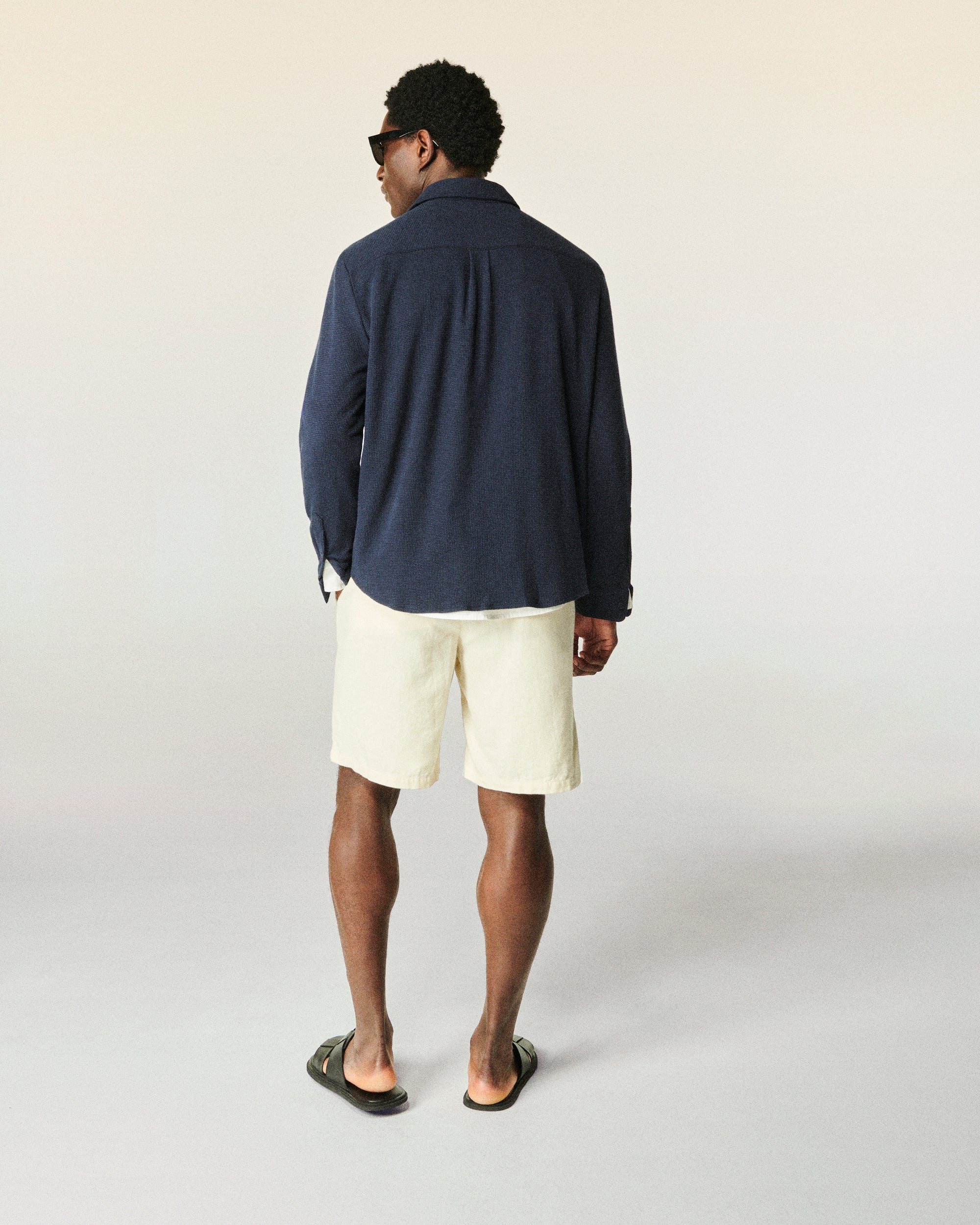 Chemise à manches longues - Navy