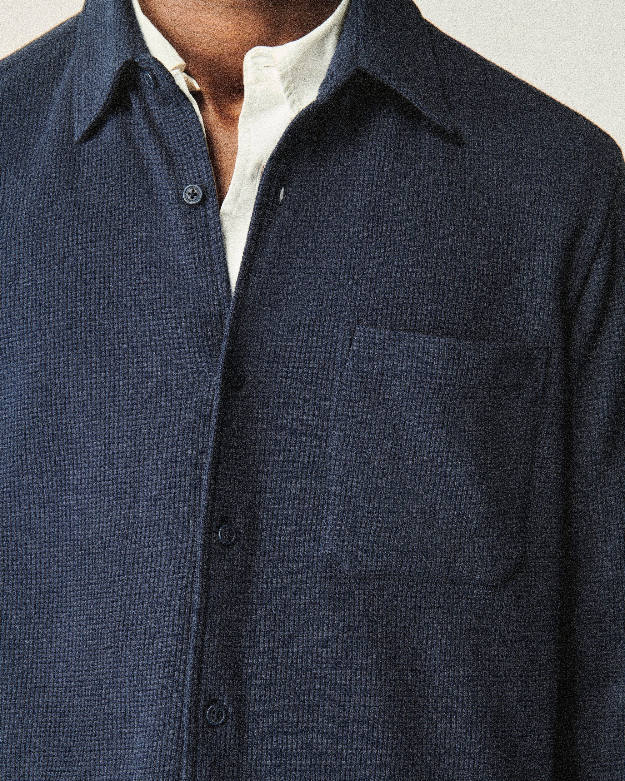 Chemise à manches longues - Navy