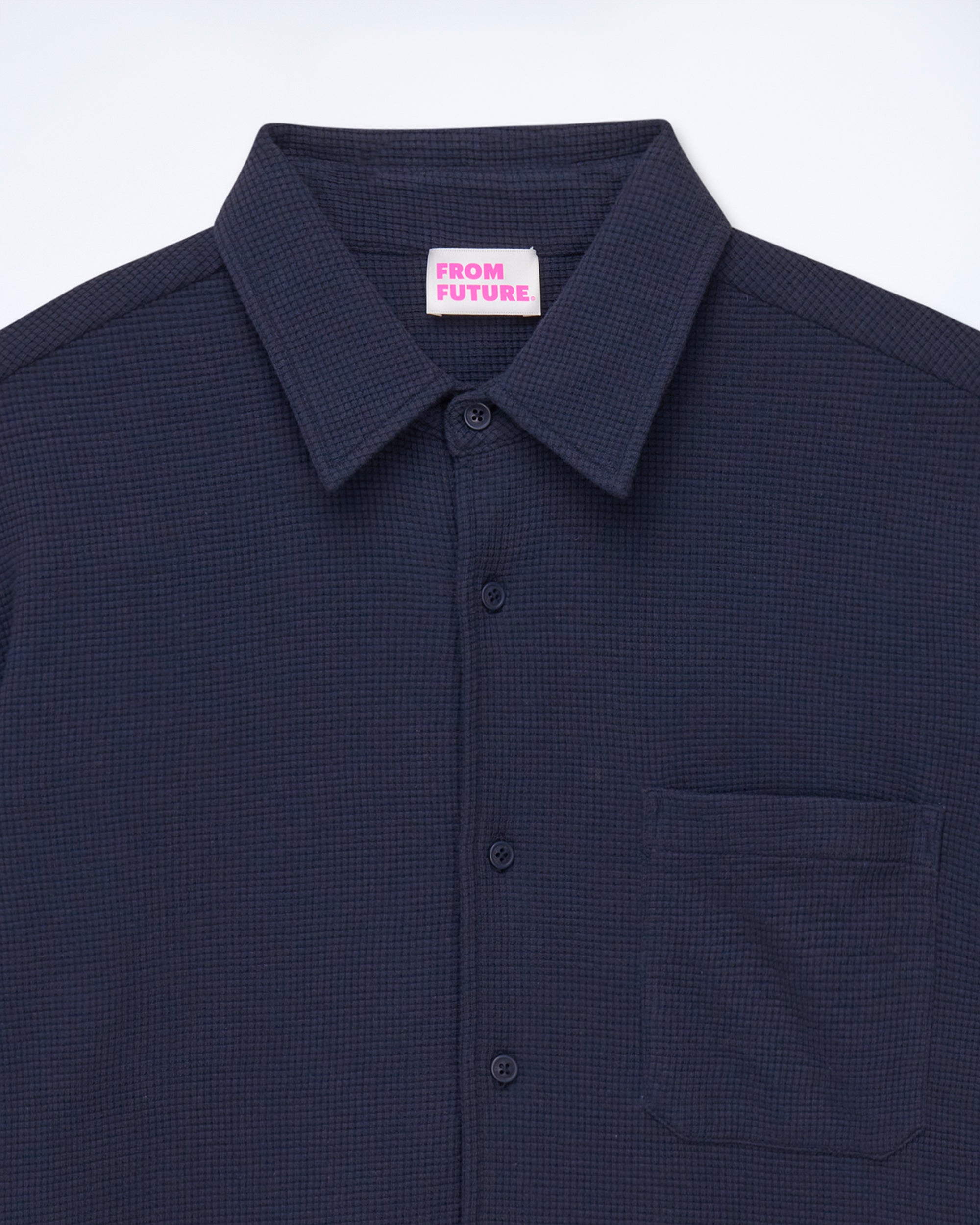 NAVY / NEW / QTY : 8 / Chemise Manches Longues - Navy