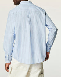 Chemise à manches longues - Multi Rayure Blue