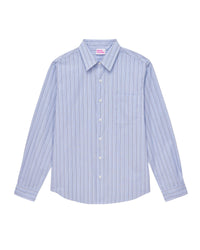 Chemise à manches longues - Multi Rayure Blue