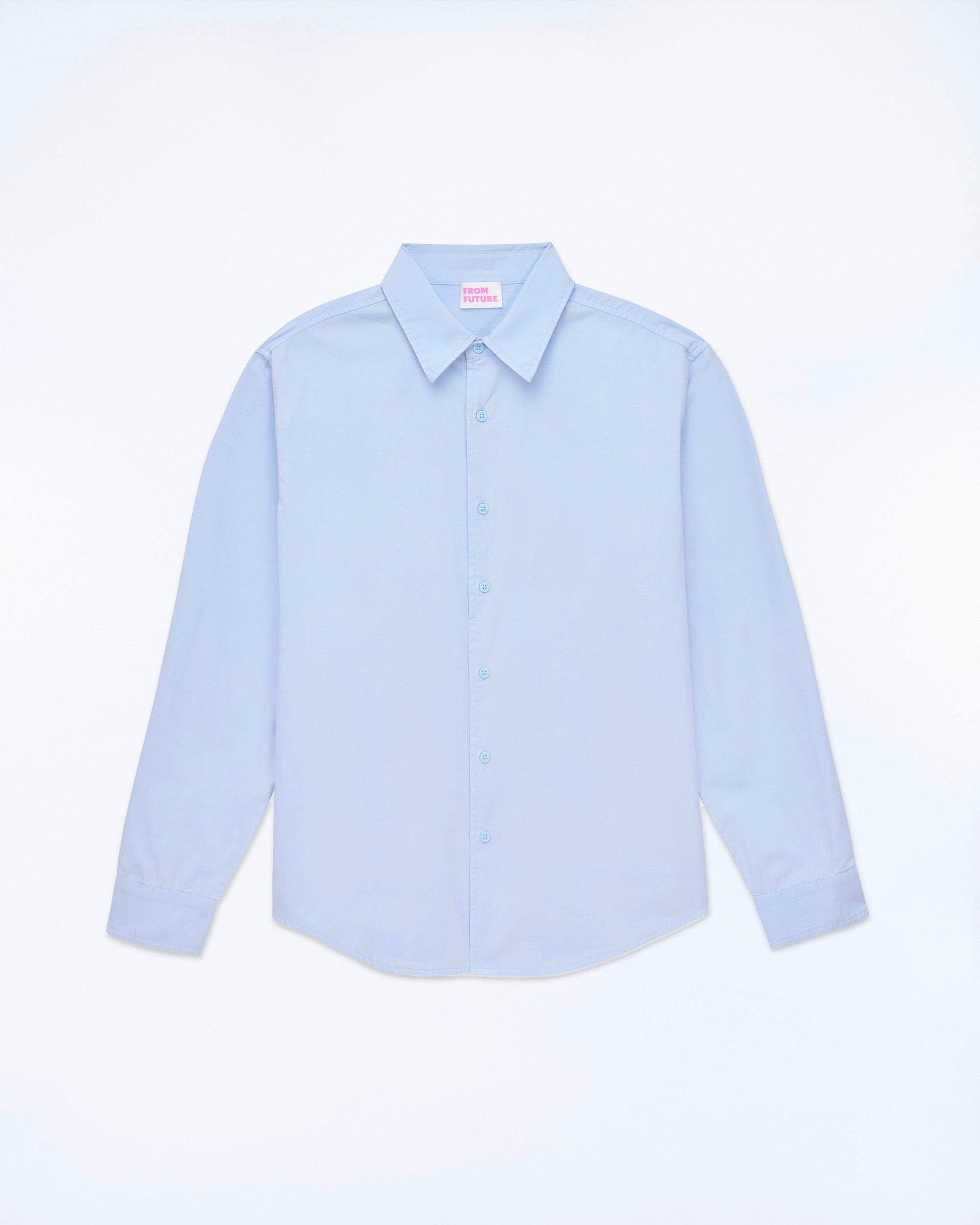 BLEU CIEL / NEW / QTY : 119 / Chemise Manches Longues - Bleu Ciel