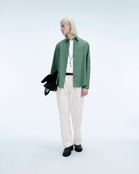 Chemise Manches Longues   - Washed Green