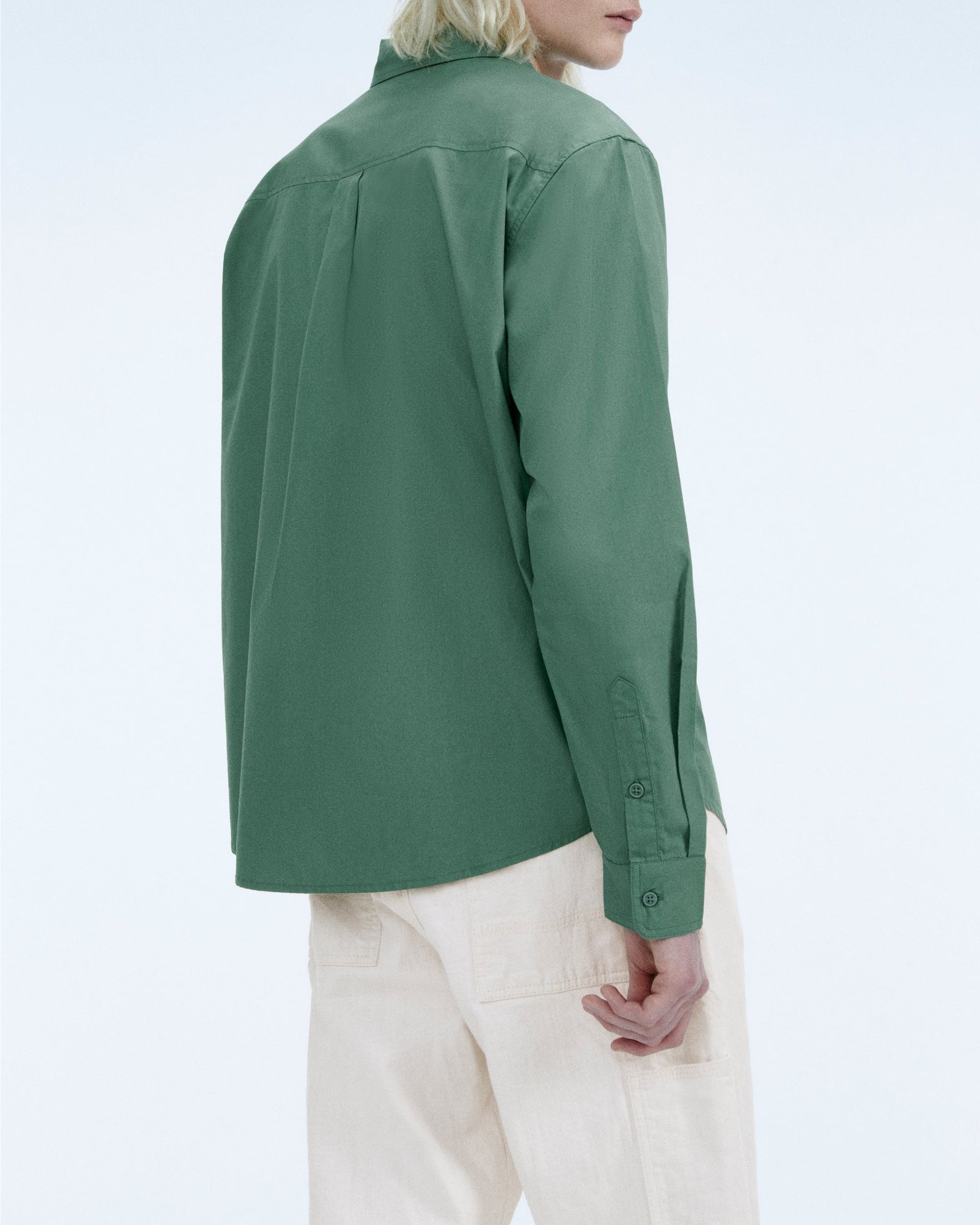 Chemise à manches longues - Washed Green
