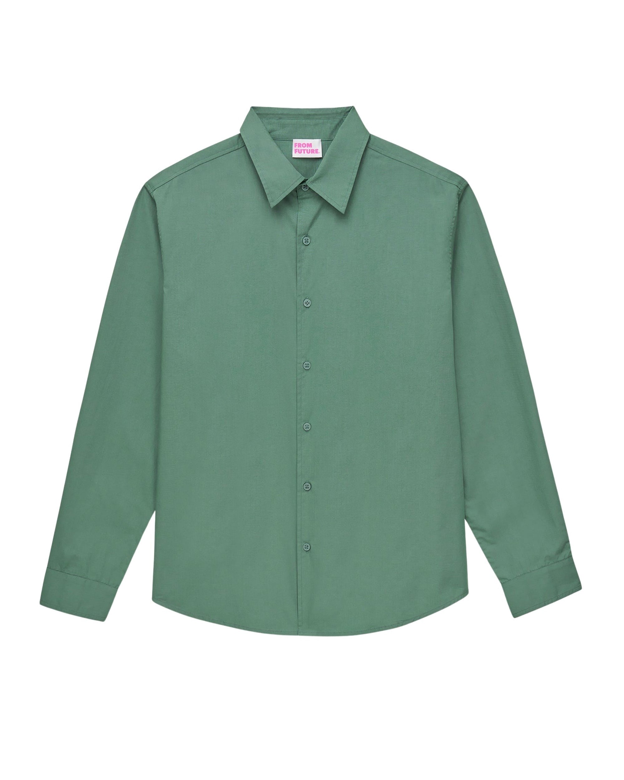 Chemise à manches longues - Washed Green