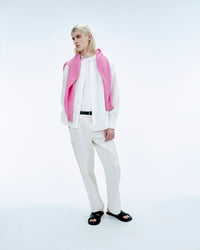 Y. ONLY PORTE / BLANC / NEW / QTY : 45 / Chemise Manches Longues - Blanc