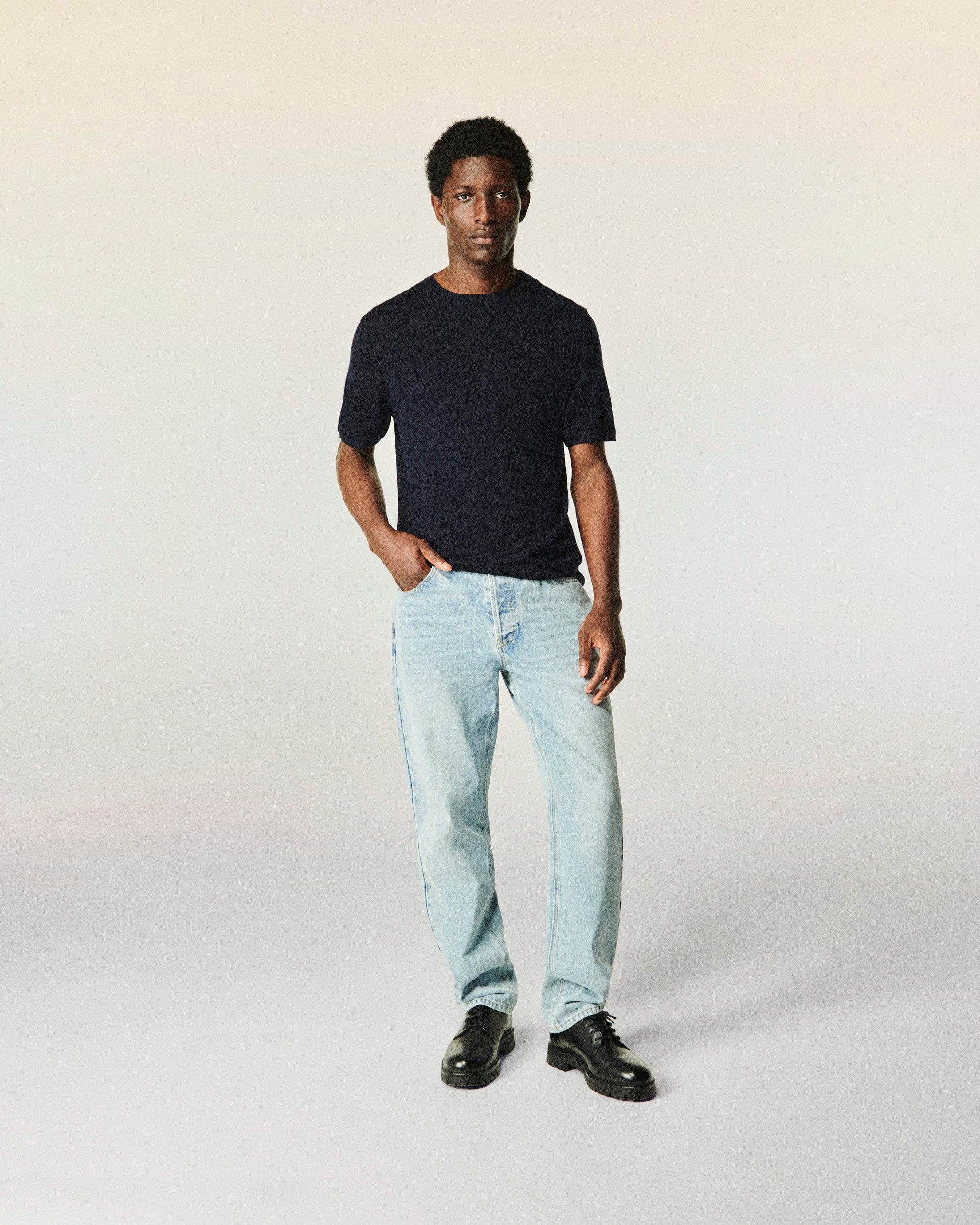 BLEU CLAIR / NEW / QTY : 14 / Jean Baggy Josh - Bleu Clair