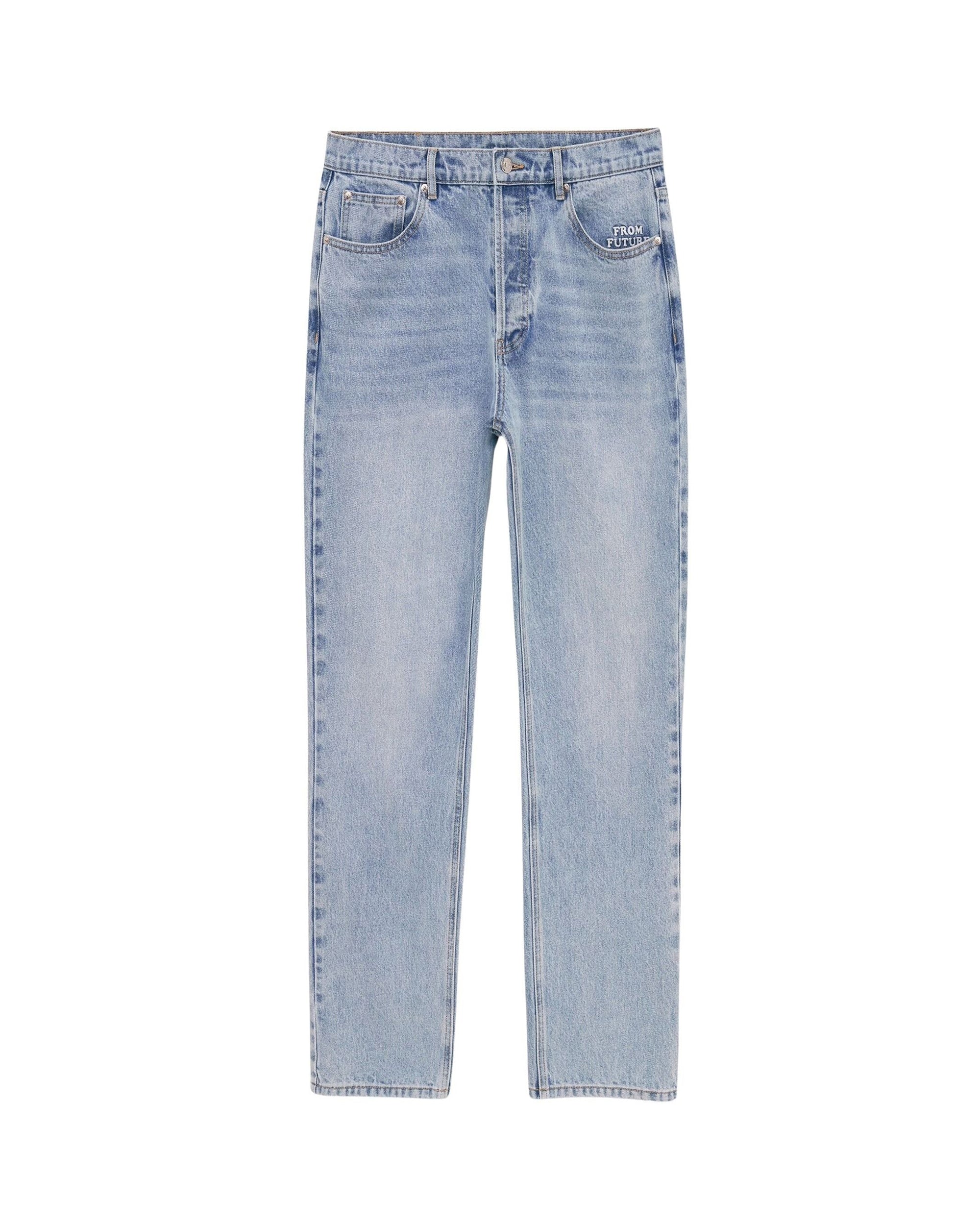 Pantalon baggy Josh en denim - Bleu Clair