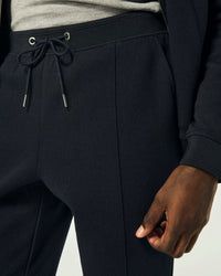 Pantalon de jogging droit à cordon de serrage - Navy