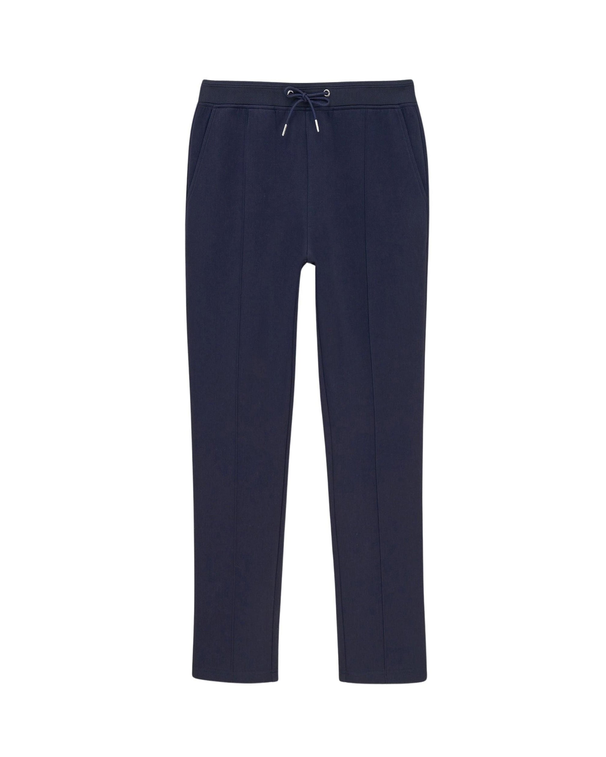 Pantalon de jogging droit à cordon de serrage - Navy