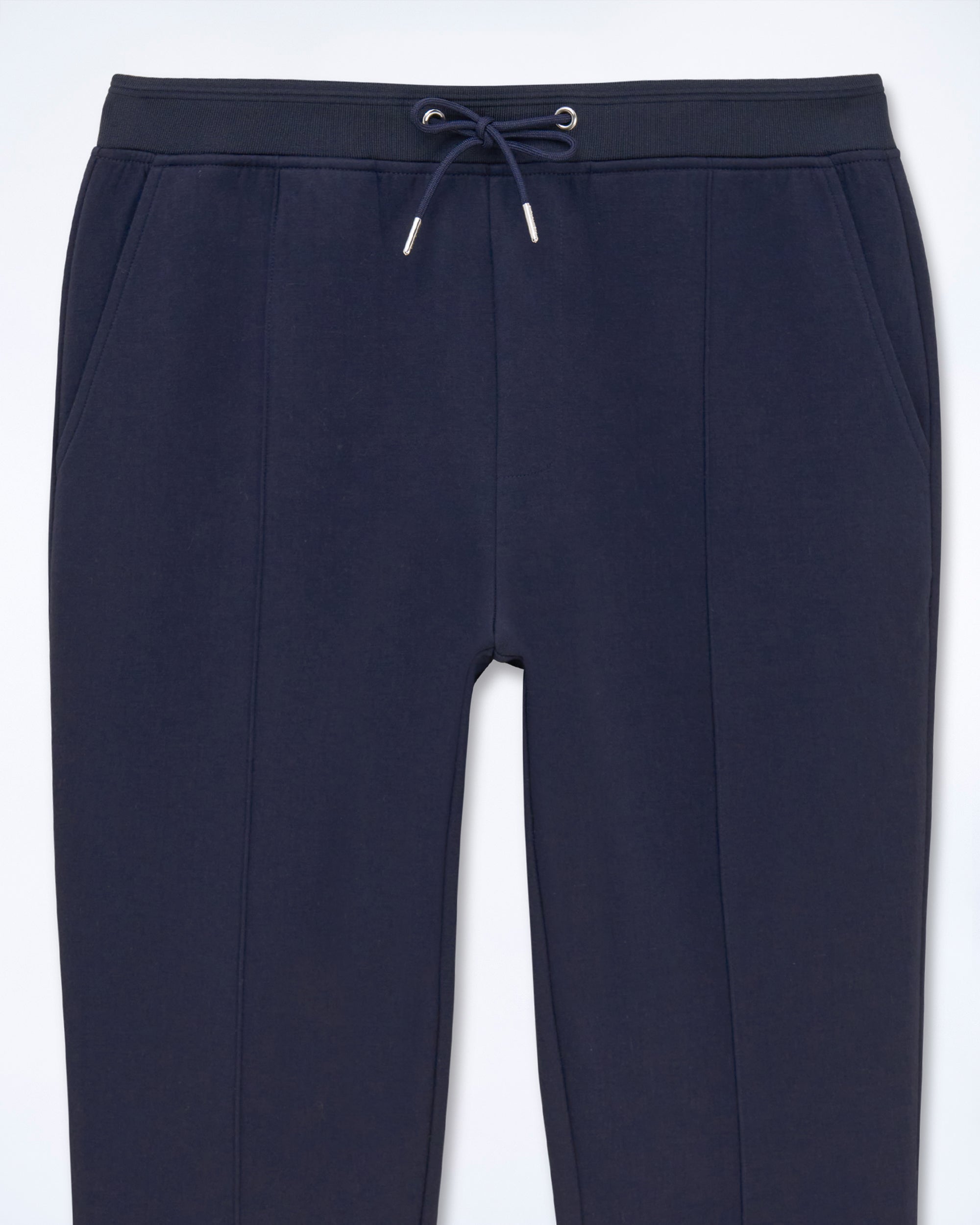 Pantalon de jogging droit à cordon de serrage - Navy