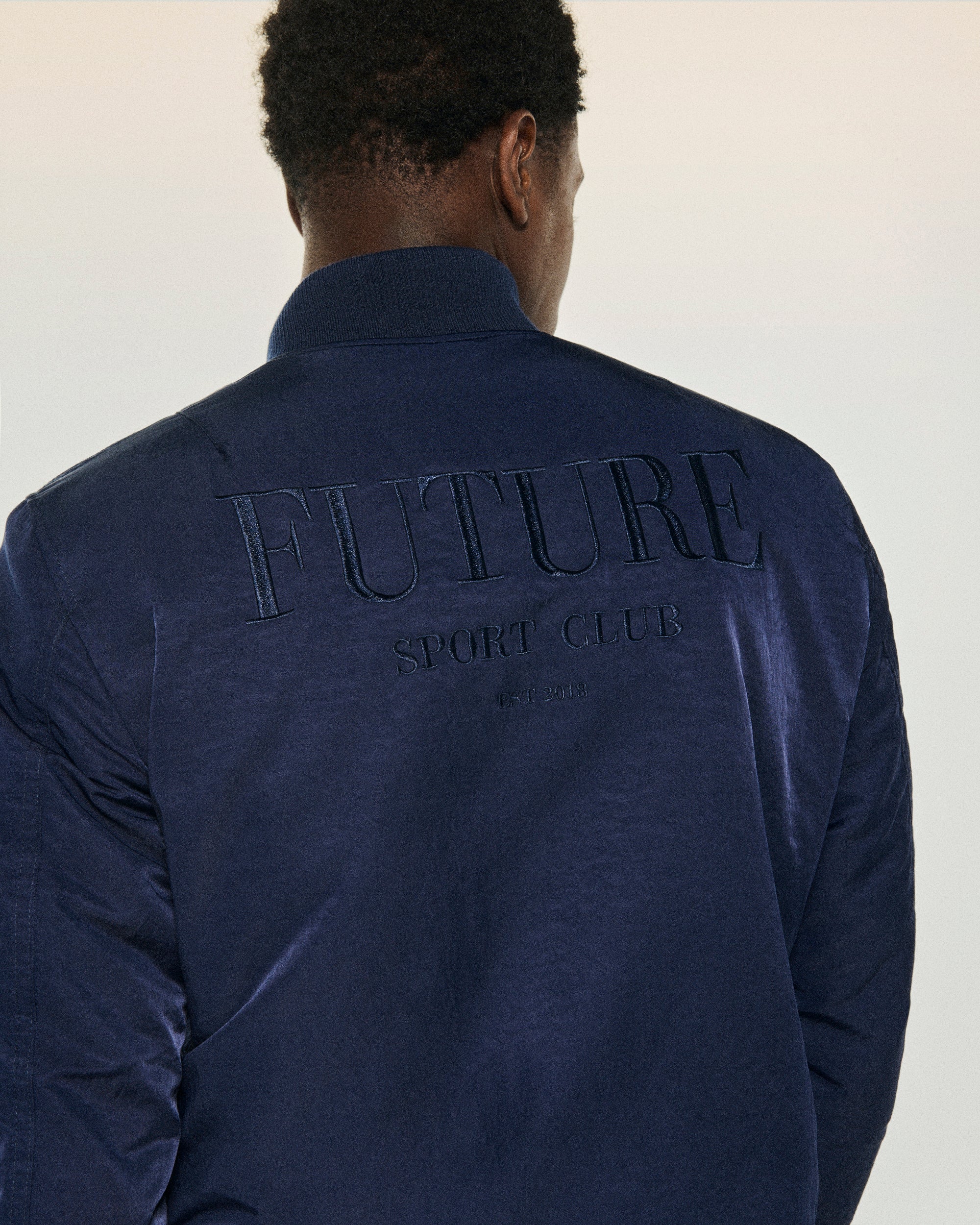 Veste bomber College - Navy