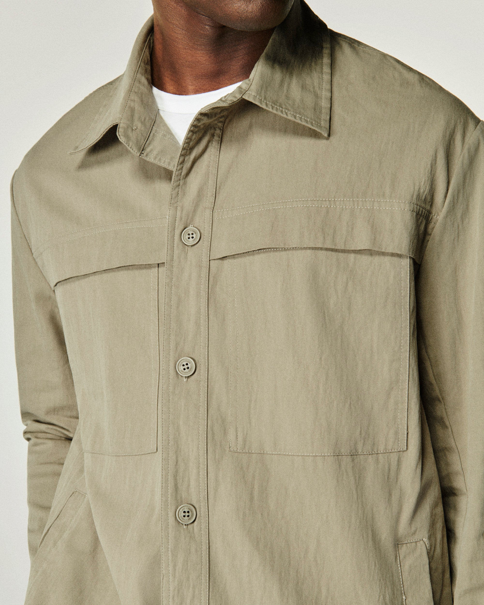 Veste longue - Light Kaki
