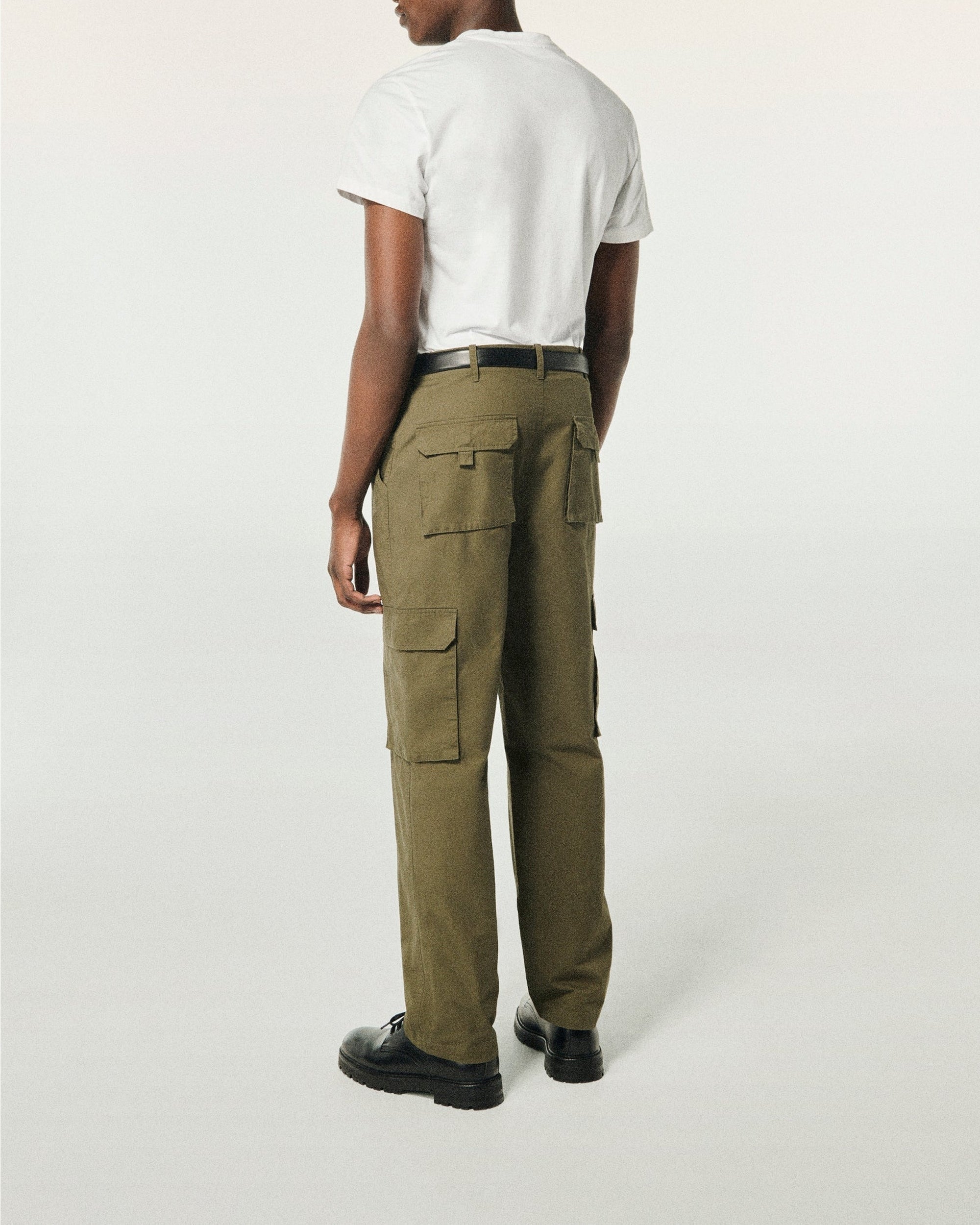 Pantalon cargo - Kaki