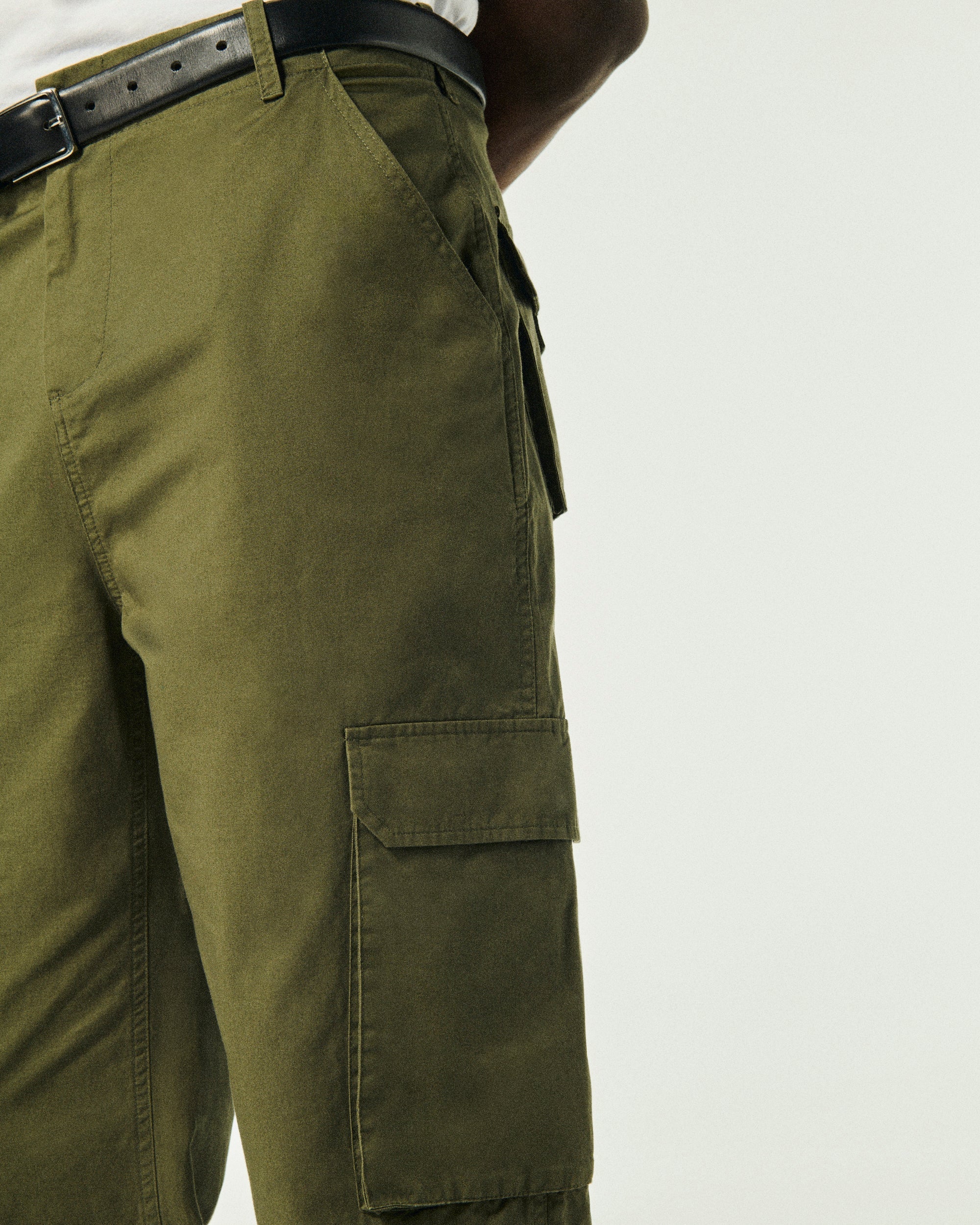 Pantalon cargo - Kaki