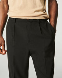 Pantalon droit tailoring - Noir