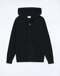 NOIR / NEW / QTY : 8 / Pull Hoodie Uni - Noir