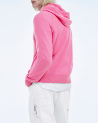 Hoodie oversize en cachemire - Winter Pink