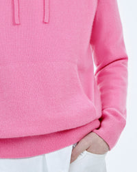Hoodie oversize en cachemire - Winter Pink
