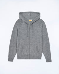 GRIS CHINE FONCE / NEW / QTY : 5 / Pull Hoodie Uni - Gris Chine Fonce