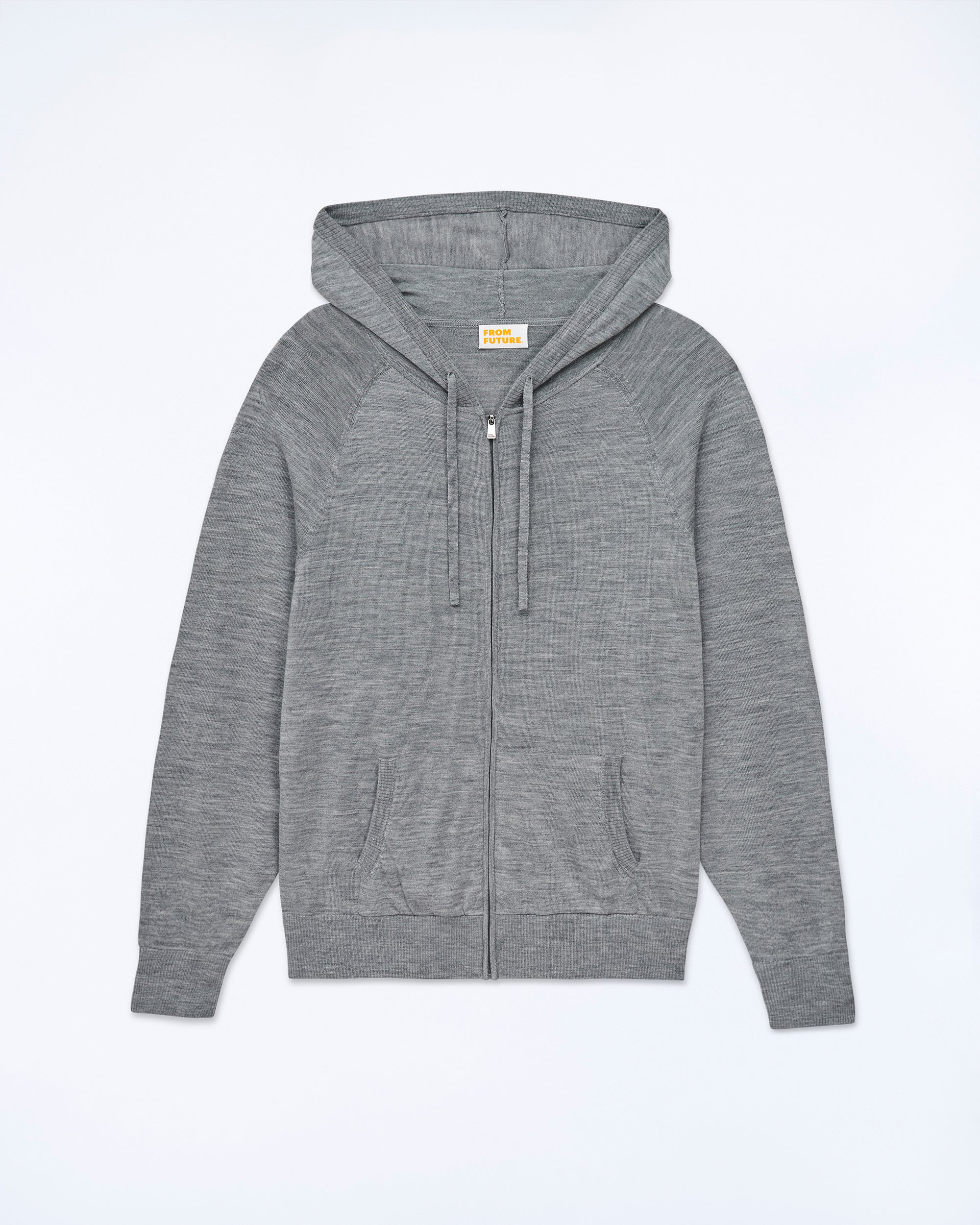 GRIS CHINE FONCE / NEW / QTY : 5 / Pull Hoodie Uni - Gris Chine Fonce