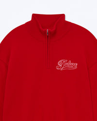 Pull à col camionneur en cachemire - Perfect Red