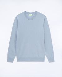 GREY BLUE / NEW / QTY : 5 / Pull Col Rond - Grey Blue