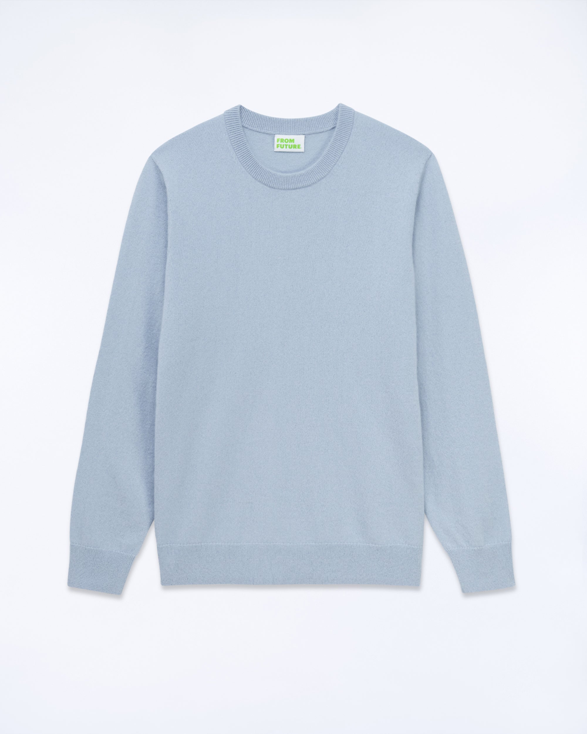 GREY BLUE / NEW / QTY : 5 / Pull Col Rond - Grey Blue