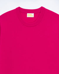 Pull à col rond en cachemire - Raspberry Pink