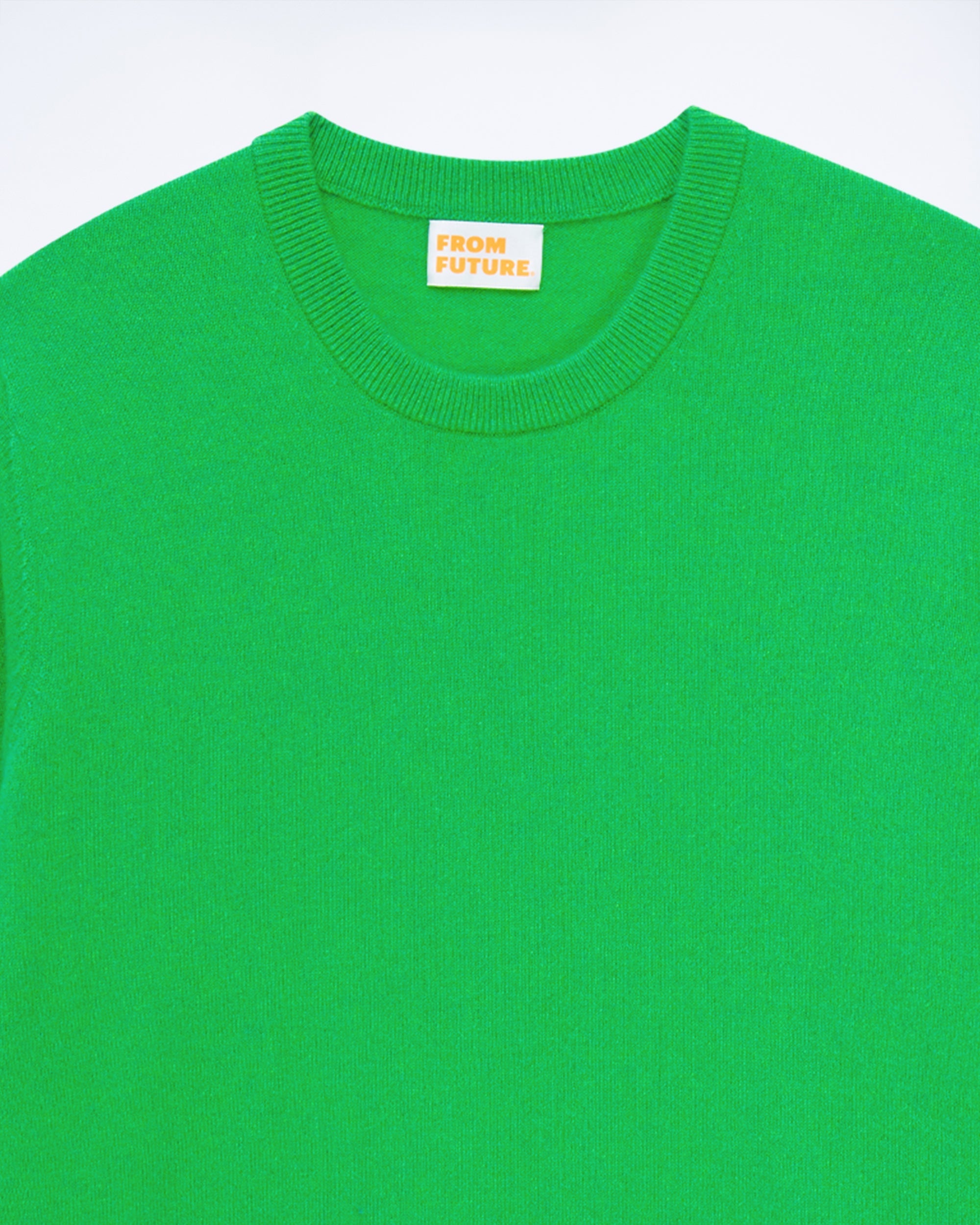 Pull à col rond en cachemire - Magic Green