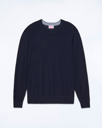 NAVY / NEW / QTY : 7 / Pull Col Rond - Navy