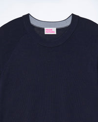 NAVY / NEW / QTY : 7 / Pull Col Rond - Navy