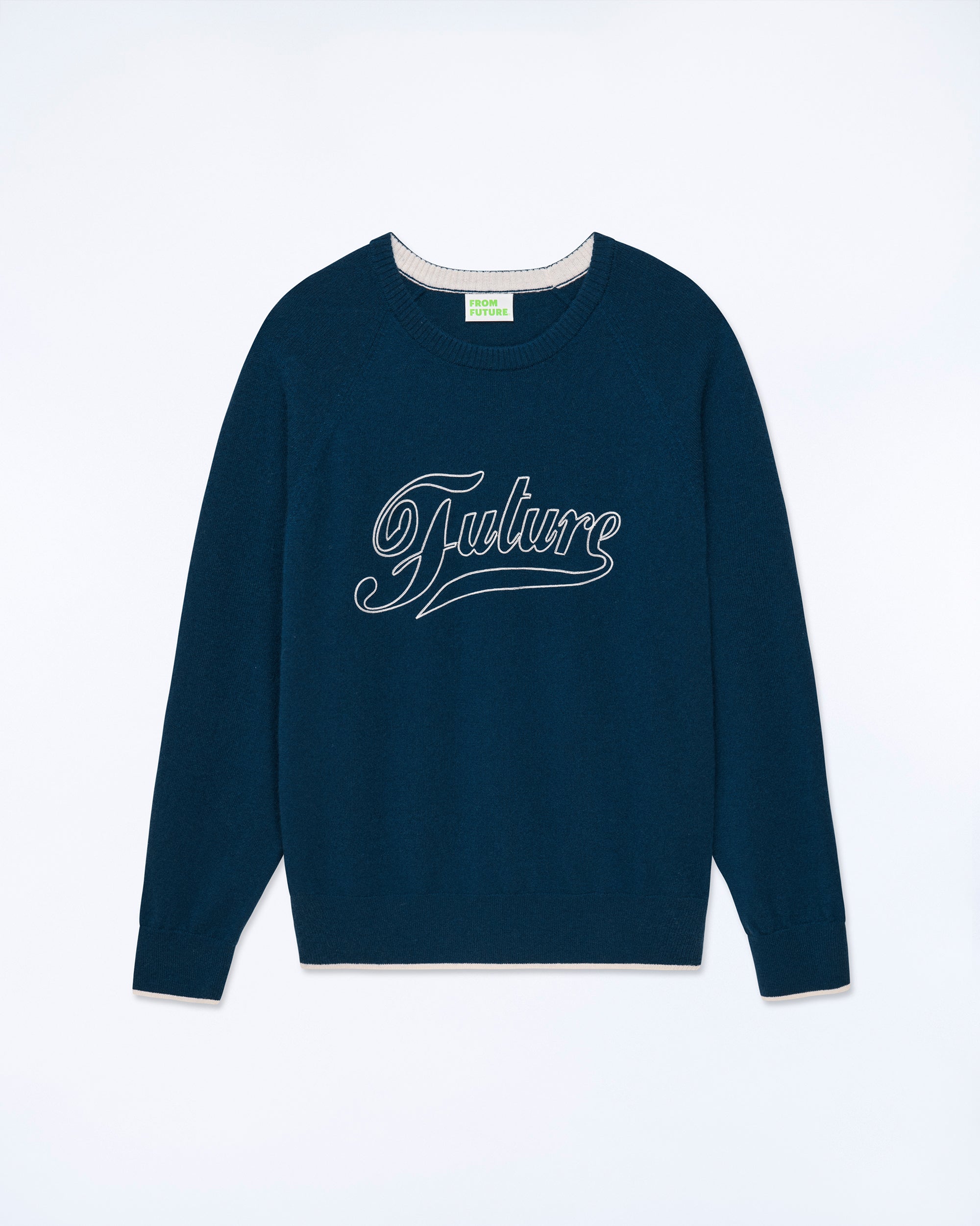 MIDNIGHT BLUE / NEW / QTY : 4 / Pull Col Rond Raglan Future - Midnight Blue