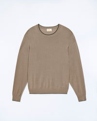 TROPICAL TAUPE / NEW / QTY : 11 / Pull Col Rond - Tropical Taupe