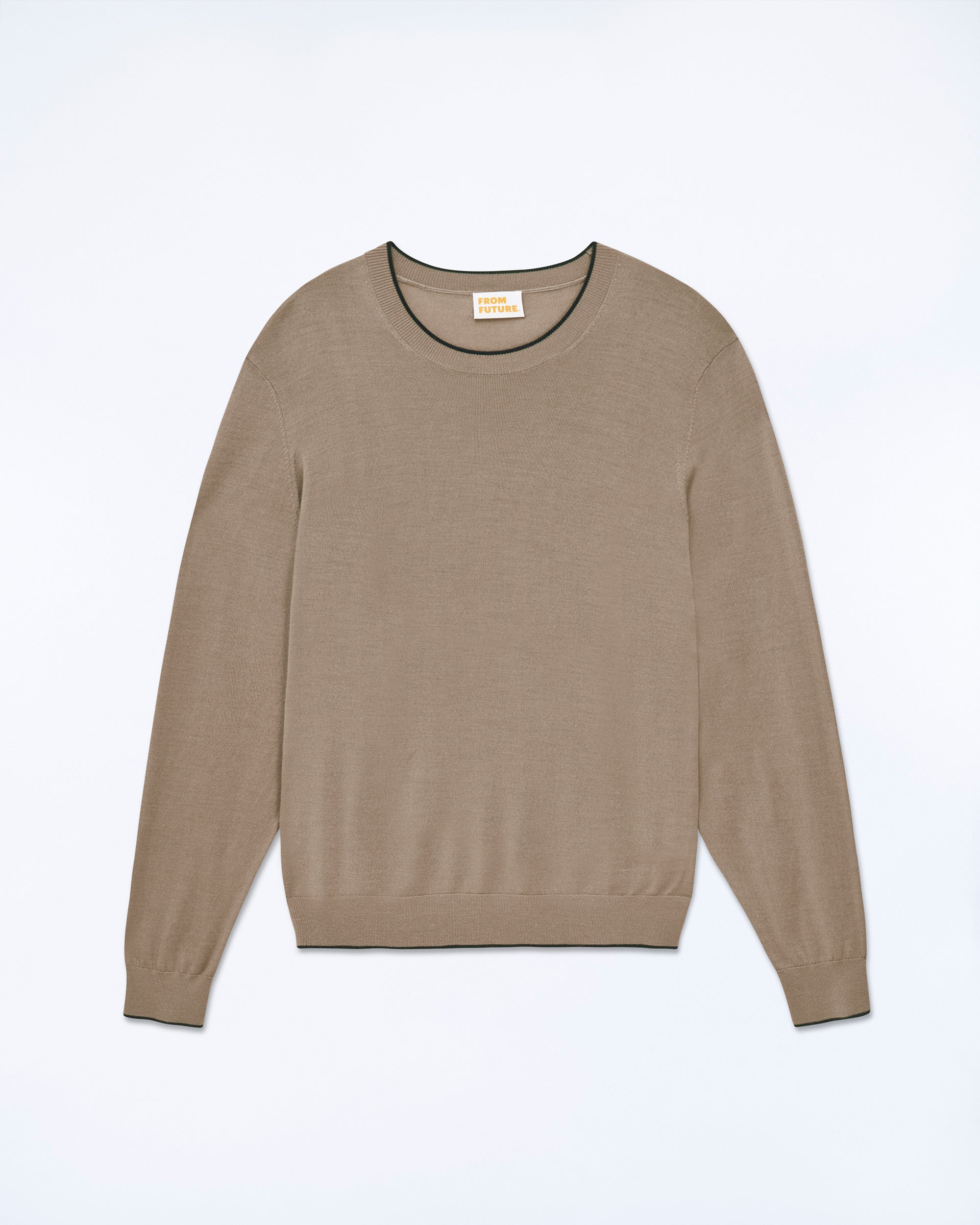 TROPICAL TAUPE / NEW / QTY : 11 / Pull Col Rond - Tropical Taupe