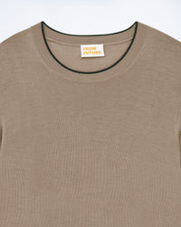 TROPICAL TAUPE / NEW / QTY : 11 / Pull Col Rond - Tropical Taupe