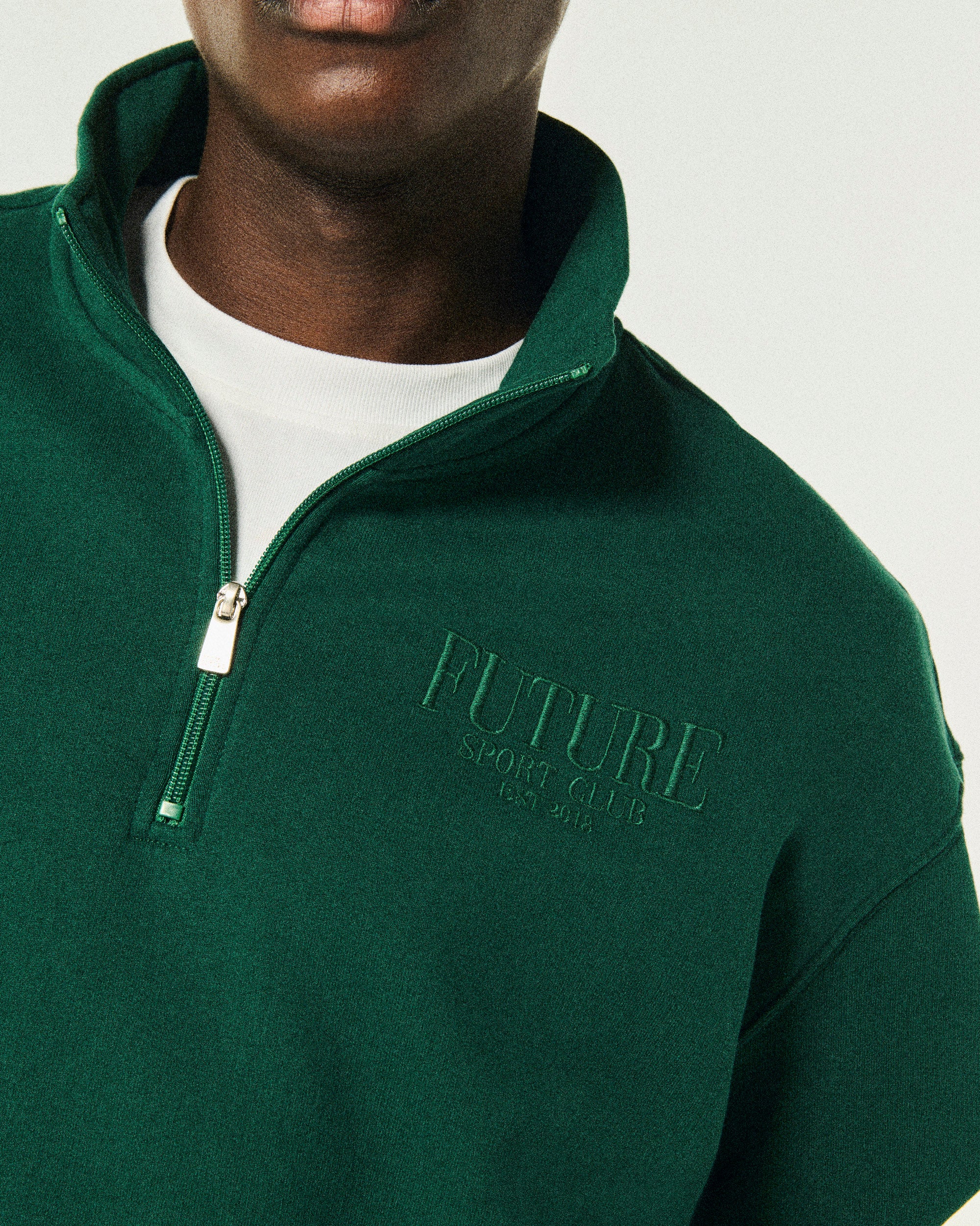 Sweatshirt à col camionneur - College Green