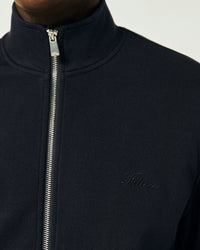 Gilet zippé à col montant - Navy