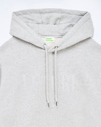 GRIS CHINE CLAIR / NEW / QTY : 65 / Sweatshirt Hoodie Future Ton Sur Ton - Gris Chine Clair