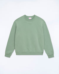 DIP DYE VERT / NEW / QTY : 33 / Sweatshirt Col Rond - Dip Dye Vert