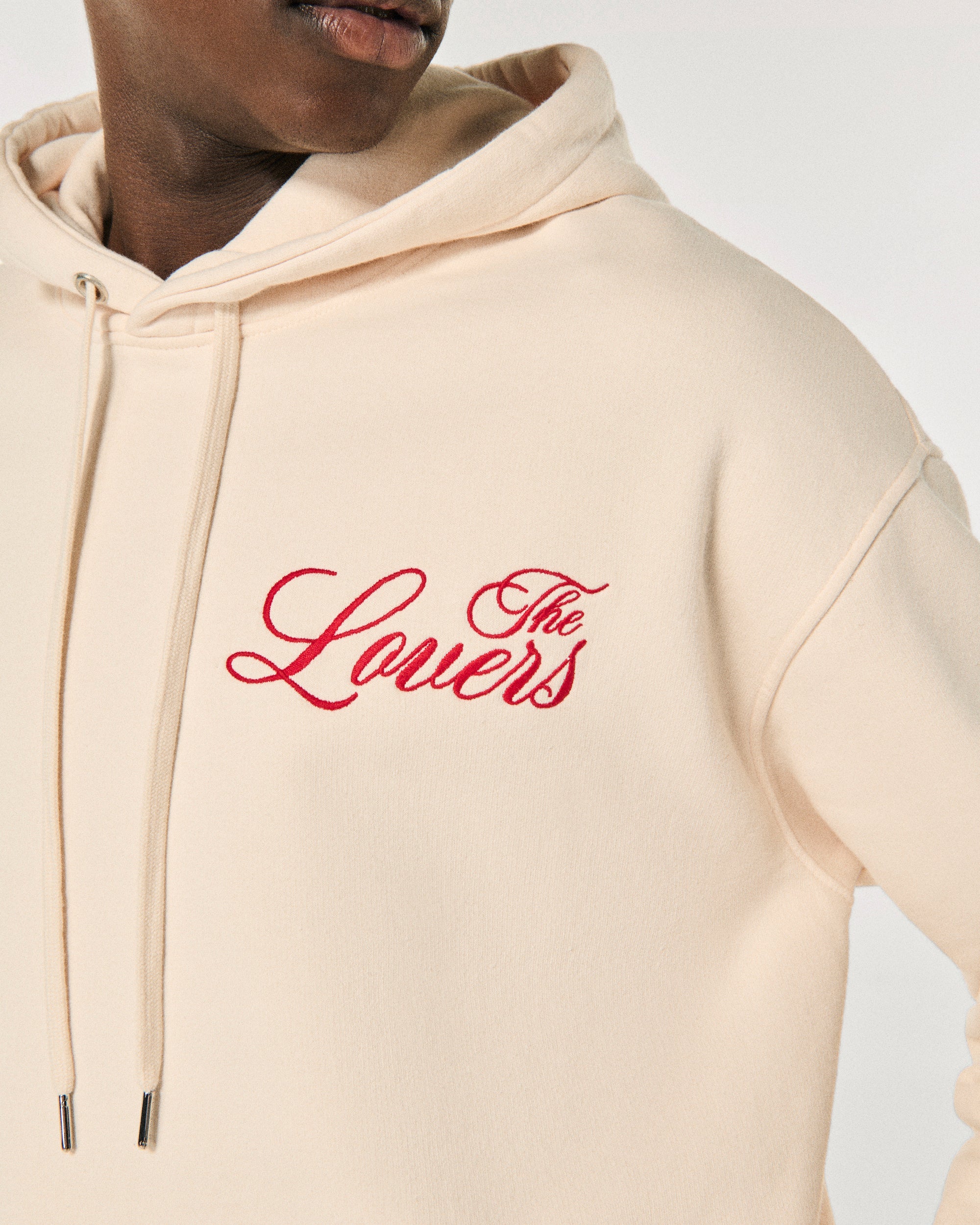SABLE / NEW / QTY : 48 / Sweatshirt Col Rond The Lovers - Sable
