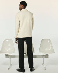 ECRU / NEW / QTY : 19 / T-shirt Col Polo Future - Ecru